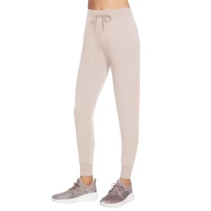 Skechers Restful Jogger Pant W03PT49-LPK, Damskie, Różowe, spodnie, Rayon, rozmiar: M