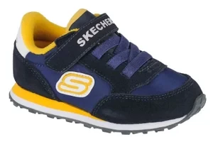 Skechers Retro Sneaks-Gorvox 97366N-NVGD, Dla chłopca, Granatowe, buty sneakers, tkanina, rozmiar: 20