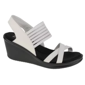 Skechers Rumblers-Solar Burst 31597-WHT, Damskie, Białe, sandały, syntetyk, rozmiar: 40
