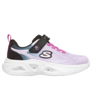 Skechers S-Lights: Sola Glow 2.0 - Dazzle Steps - Czarny/Lawendowy