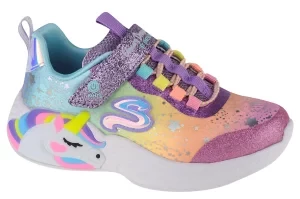 Skechers S-Lights Unicorn Dreams 302311L-PRMT, Dla dziewczynki, Wielokolorowe, buty sneakers, tkanina, rozmiar: 29