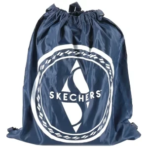 Skechers S Logo Cinch Bags SK90710-AST, Unisex, Czarne, worki, poliester, rozmiar: One size