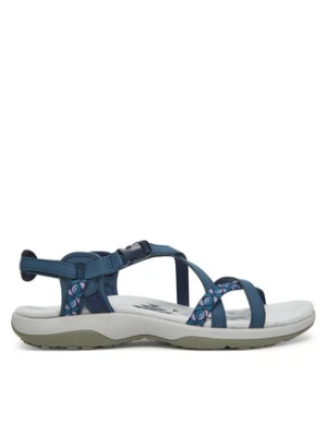 Skechers Sandały 40955 NVY Granatowy