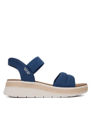 Skechers Sandały BOBS Sun Ray 114413/NVY Granatowy