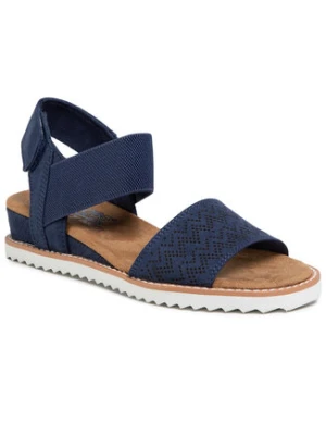 Skechers Sandały Desert Kiss 31440/NVY Granatowy