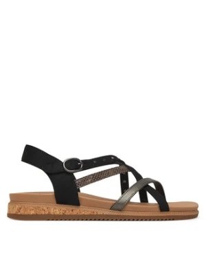 Skechers Sandały Desert Kiss Low 114713 / BLK Czarny