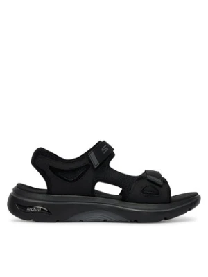Skechers Sandały Go Walk Arch Fit 2.0 229309/BBK Czarny