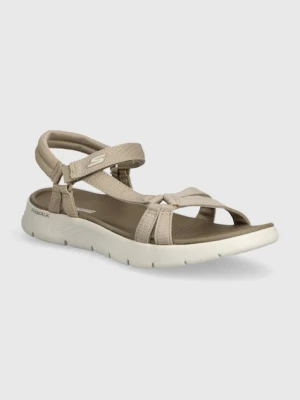 Skechers sandały damskie GO WALK FLEX beżowy