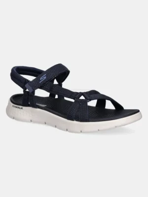 Skechers sandały GO WALK FLEX damskie kolor granatowy
