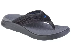 Skechers Sargo - Point Vista 204383-CHAR, Męskie, Szare, japonki, tkanina, rozmiar: 41