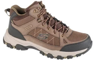 Skechers Selmen - Melano 204477-CHOC, Męskie, Brązowe, buty trekkingowe, skóra licowa, rozmiar: 41