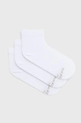 Skechers skarpetki (3-pack) damskie kolor biały