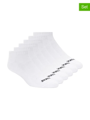 Skechers Skarpety (12 par) w kolorze białym rozmiar: 39-42