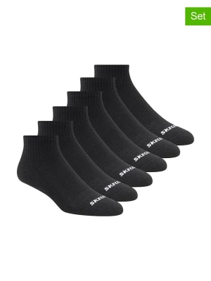 Skechers Skarpety (12 par) w kolorze czarnym rozmiar: 36-39