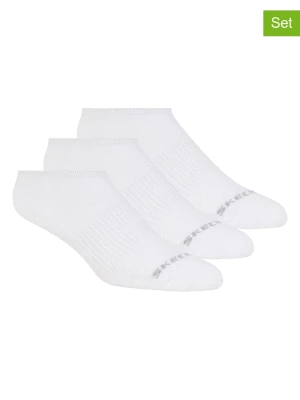 Skechers Skarpety (3 pary) w kolorze białym rozmiar: 43-46