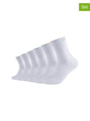 Skechers Skarpety (6 par) w kolorze białym rozmiar: 39-42