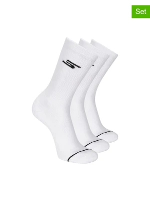 Skechers Skarpety (6 par) w kolorze białym rozmiar: 43-46