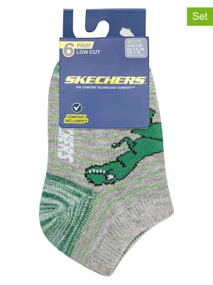 Skechers Skarpety (6 par) ze wzorem rozmiar: 23-36
