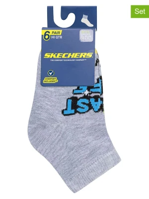 Skechers Skarpety (6 par) ze wzorem rozmiar: 27, 5-35, 5