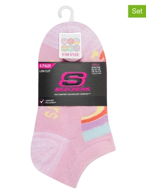 Skechers Skarpety (6 par) ze wzorem rozmiar: 27, 5-35, 5