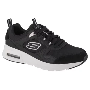 Skechers Skech-Air Court - Homegrown 232646-BKW, Męskie, Czarne, buty sneakers, tkanina, rozmiar: 39, 5