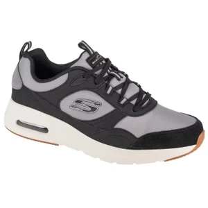 Skechers Skech-Air Court - Yatton 232648-BKGY, Męskie, Czarne, buty sneakers, tkanina, rozmiar: 42