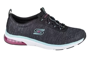 Skechers Skech-Air Edge Brite Times 104057-BKAQ, Damskie, Czarne, buty sneakers, tkanina, rozmiar: 35