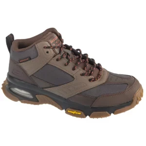 Skechers Skech-Air Envoy - Bulldozer 237215-CHOC, Męskie, Brązowe, buty trekkingowe, skóra licowa, rozmiar: 42