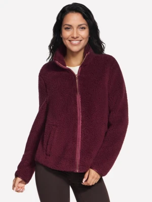 Skechers Skech-Sherpa Kurtka - Burgund/Rozowy