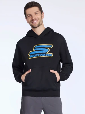 Skechers SKECH-SWEATS Nitro bluza z kapturem - Czarny