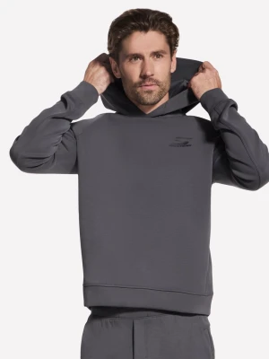Skechers SKECHCLOUD Elevate bluza z kapturem - Czarny/Grafitowy