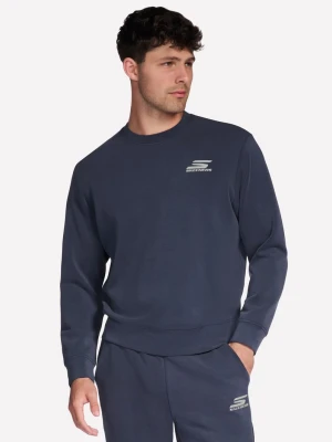 Skechers SKECHCLOUD Elevate Crew - Grafitowy/Granatowy