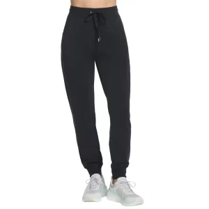 Skechers Skechluxe Elevate Jogger Pant PT149-BLK, Damskie, Czarne, spodnie, Rayon, rozmiar: L