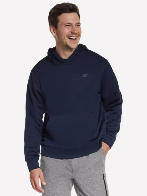 Skechers SkechTech Fleece Pace bluza z kapturem - Granatowy