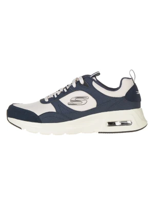 Skechers Skórzane sneakersy "Air Court Yatton" w kolorze granatowo-białym rozmiar: 44