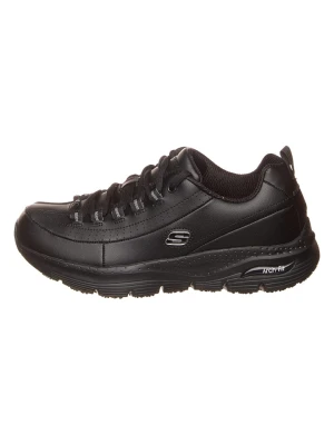 Skechers Skórzane sneakersy "Arch Fit Sr-Trickell II" w kolorze czarnym rozmiar: 38,5