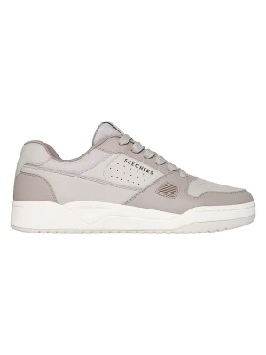 Skechers Skórzane sneakersy w kolorze beżowym rozmiar: 43