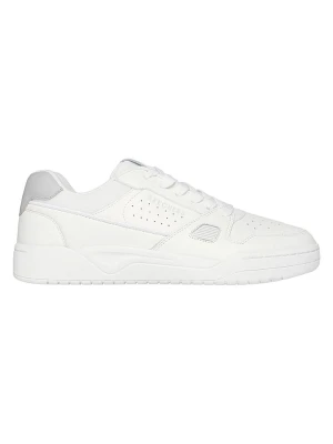 Skechers Skórzane sneakersy w kolorze białym rozmiar: 44