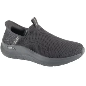 Skechers Slip-ins: Arch Fit 2.0 - Crayn 232900-BBK, Męskie, Czarne, buty sportowe, przewiewna siateczka, rozmiar: 41