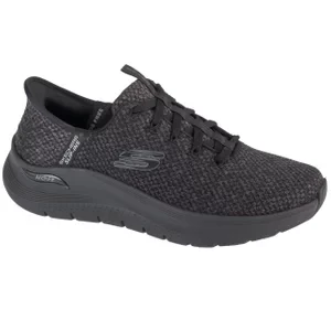 Skechers Slip-ins: Arch Fit 2.0 - Look Ahead 232462-BBK, Męskie, Czarne, buty sportowe, przewiewna siateczka, rozmiar: 41