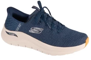 Skechers Slip-ins: Arch Fit 2.0 - Look Ahead 232462-NVY, Męskie, Granatowe, buty sportowe, przewiewna siateczka, rozmiar: 41