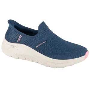 Skechers Slip-ins: Arch Fit 2.0 - Right As Rain 150193-NVPK, Damskie, Granatowe, buty sportowe, przewiewna siateczka, rozmiar: 36