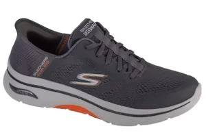 Skechers Slip-ins: Arch Fit 2.0 - Simplicity 2 216602-CCOR, Męskie, Szare, buty sportowe, przewiewna siateczka, rozmiar: 41