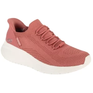 Skechers Slip-Ins: Bobs Sparrow 2.0 - Lucky Run 117620-ROS, Damskie, Różowe, buty sneakers, tkanina, rozmiar: 36