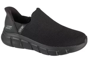 Skechers Slip-Ins: Bobs Sport B Flex - Resilient Edge 118306-BBK, Męskie, Czarne, buty sneakers, tkanina, rozmiar: 41