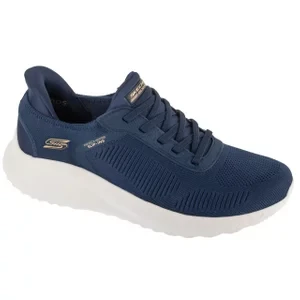 Skechers Slip-Ins: BOBS Sport Squad Chaos - Current Muse 117497-NVY, Damskie, Granatowe, buty sneakers, tkanina, rozmiar: 36