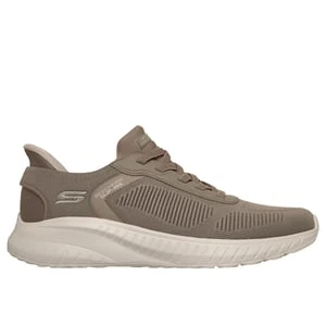 Skechers Slip-ins: BOBS Sport Squad Chaos - Solid Step - Ciemny Szarobrazowy