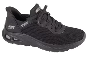 Skechers Slip-Ins: Bobs Sport Unity 117509-BBK, Damskie, Czarne, buty sneakers, tkanina, rozmiar: 36