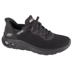 Skechers Slip-Ins: Bobs Sport Unity 117509-BBK, Damskie, Czarne, buty sneakers, tkanina, rozmiar: 36