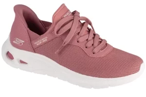 Skechers Slip-Ins Bobs Sport Unity - Pinch Of Luck 117509-BLSH, Damskie, Różowe, buty sneakers, tkanina, rozmiar: 36